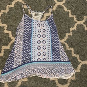 Aeropostale Lorimer NYC Boho Tank Top